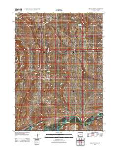 Willow Springs 2012 topographic map thumbnail