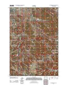 Strawberry Hill 2012 topographic map thumbnail