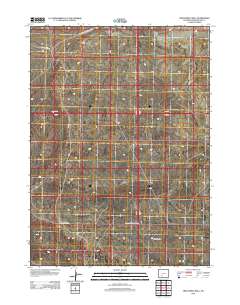 Twelvemile Well 2012 topographic map thumbnail