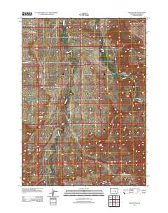 Twin Buttes 2012 topographic map thumbnail
