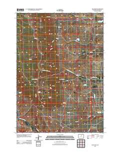 The Horn 2012 topographic map thumbnail