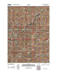 Thompson Draw 2012 topographic map thumbnail