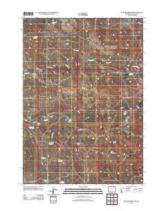 Scaper Reservoir 2012 topographic map thumbnail