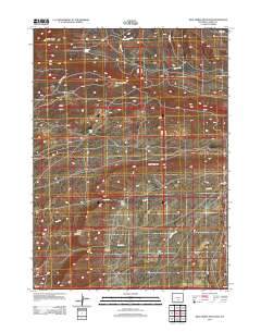 Wild Horse Mountain 2012 topographic map thumbnail