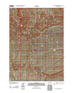Wild Irish Reservoir 2012 topographic map thumbnail