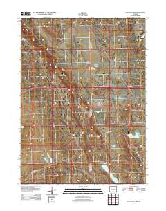 Eightmile Lake 2012 topographic map thumbnail