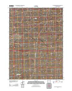Antelope Reservoir 2012 topographic map thumbnail
