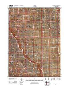 Red Desert SE 2012 topographic map thumbnail