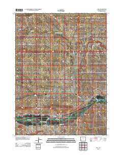 Opal 2012 topographic map thumbnail