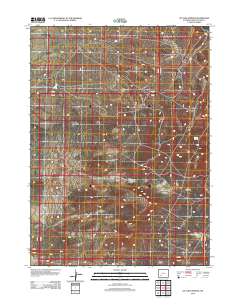 Ox Yoke Springs 2012 topographic map thumbnail