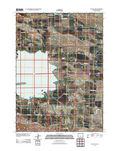 Ocean Lake 2012 topographic map thumbnail