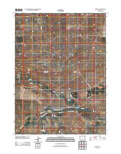 Meriden 2012 topographic map thumbnail
