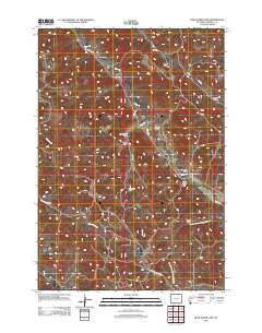 Dead Horse Lake 2012 topographic map thumbnail