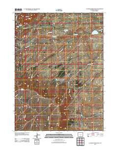 La Marsh Creek West 2012 topographic map thumbnail