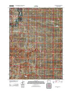 Olsen Ranch 2012 topographic map thumbnail
