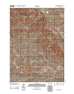 Notches Dome 2012 topographic map thumbnail