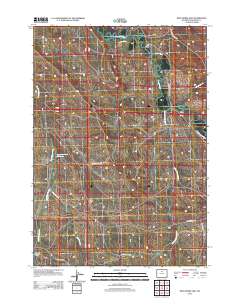 Wild Horse Hill 2012 topographic map thumbnail