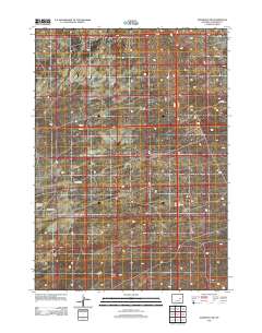 Glenrock NW 2012 topographic map thumbnail