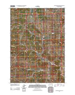 Beartrap Meadows 2012 topographic map thumbnail