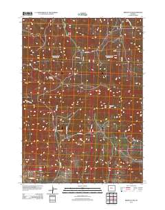 Birdseye Pass 2012 topographic map thumbnail