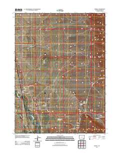 Howell 2012 topographic map thumbnail