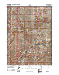 Hampton 2012 topographic map thumbnail