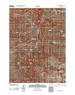 Delano Ranch 2012 topographic map thumbnail