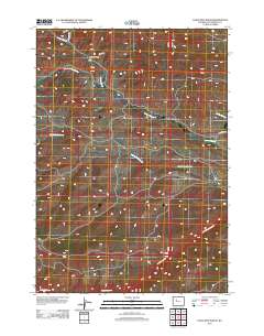 Eagle Nest Ranch 2012 topographic map thumbnail