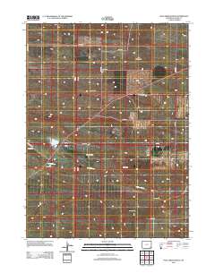 Pole Creek Ranch 2012 topographic map thumbnail
