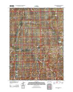 Puddle Springs 2012 topographic map thumbnail