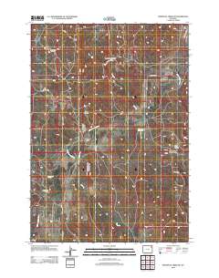 Whitetail Creek NE 2012 topographic map thumbnail