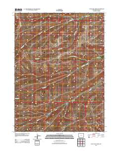Little Dee Creek 2012 topographic map thumbnail