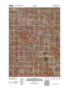 Lone Sand Hill 2012 topographic map thumbnail