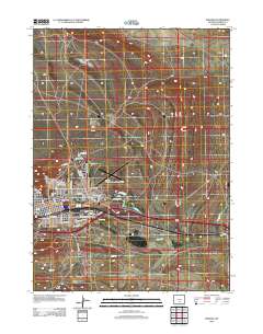 Rawlins 2012 topographic map thumbnail