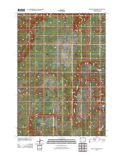 Buffalo Meadows 2012 topographic map thumbnail