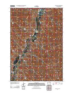 Buffalo NE 2012 topographic map thumbnail