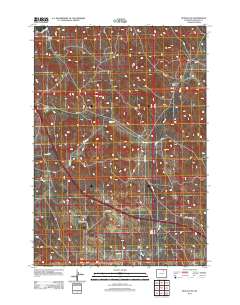 Buffalo SE 2012 topographic map thumbnail
