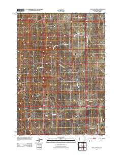 Antelope Draw 2012 topographic map thumbnail
