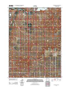 Antelope Gap 2012 topographic map thumbnail