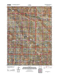Barrel Springs 2012 topographic map thumbnail