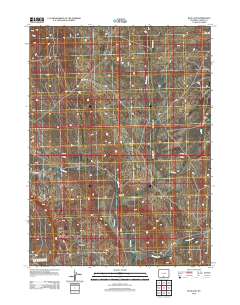 Blue Gap 2012 topographic map thumbnail