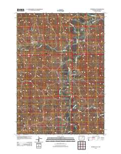Bowman Flat 2012 topographic map thumbnail