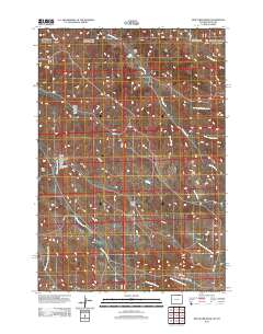 Box Elder Draw 2012 topographic map thumbnail