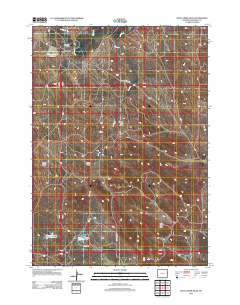 Buck Creek Hills 2012 topographic map thumbnail
