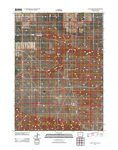 Cattail Ranch NE 2012 topographic map thumbnail