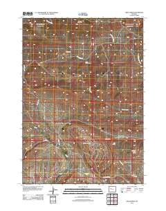 Circle Ridge 2012 topographic map thumbnail
