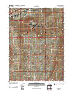 Baxter 2012 topographic map thumbnail