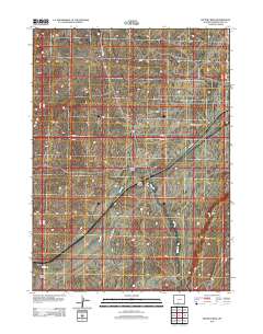 Bitter Creek 2012 topographic map thumbnail