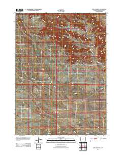 Bob Jack Well 2012 topographic map thumbnail