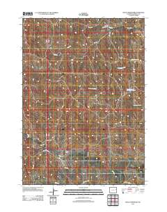 Boggy Reservoir 2012 topographic map thumbnail